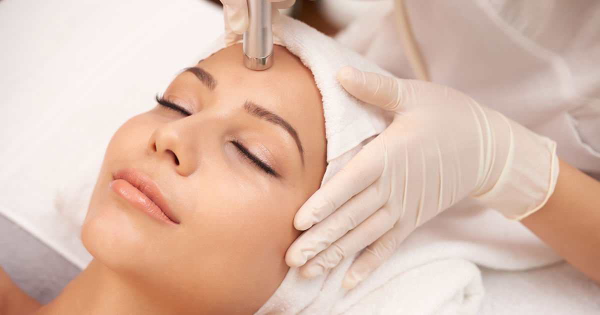 Dermabrasion Behandlung